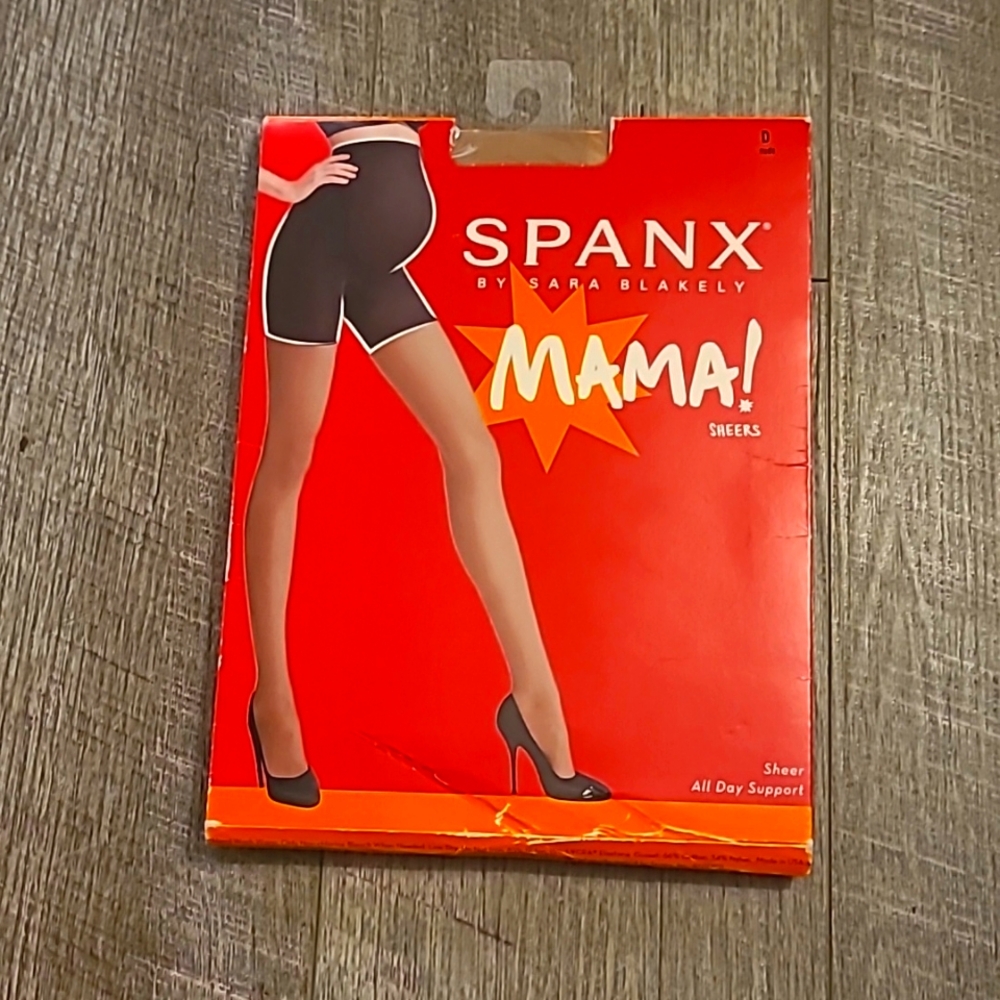 SPANX MAMA Size D NUDE